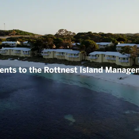 Amendments to the Rottnest Island Management Plan