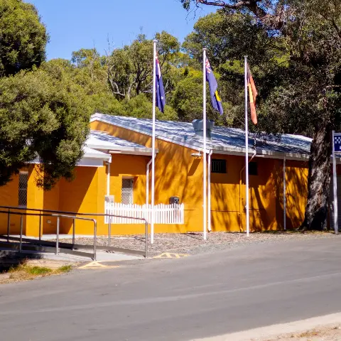The Police Station on Wadjemup / Rottnest Island.