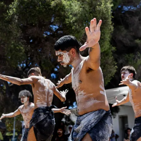 Aboriginal Performance as part of Cultural Yarns: Djoowak Yarn